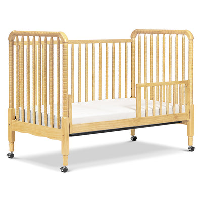 DaVinci’s Jenny Lind Crib as toddler bed in -- Color_Natural