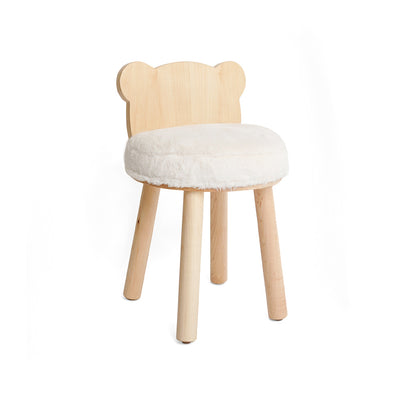 Fuzzy Baba Bear Kids Chair