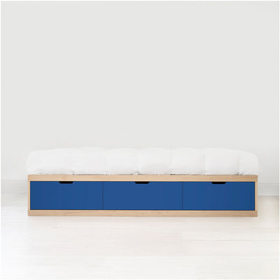 Zen Bed with Drawers