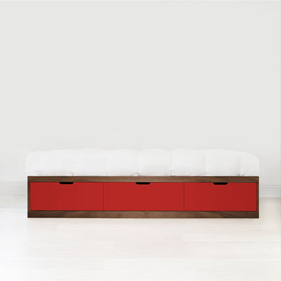 Zen Bed with Drawers