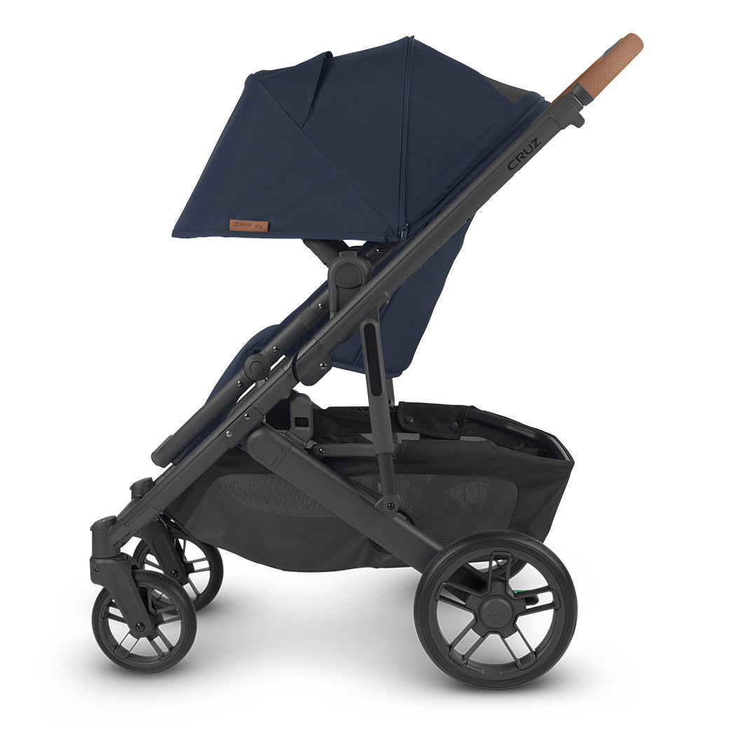 Side view of UPPAbaby CRUZ V2 Stroller in Noa -- Color_Noa