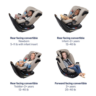 REVV Rotating Convertible Car Seat