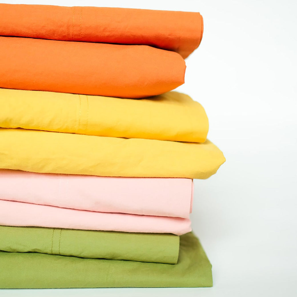 Solid Color Organic Sheet Set