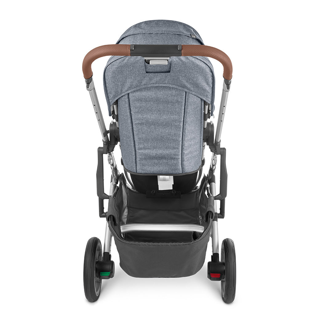 Back view of UPPAbaby CRUZ V2 Stroller in -- Color_Gregory