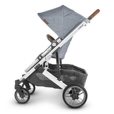 Side view of UPPAbaby CRUZ V2 Stroller in -- Color_Gregory