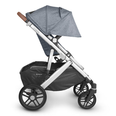 Extendable canopy of the UPPAbaby VISTA V2 Stroller in -- Color_Gregory
