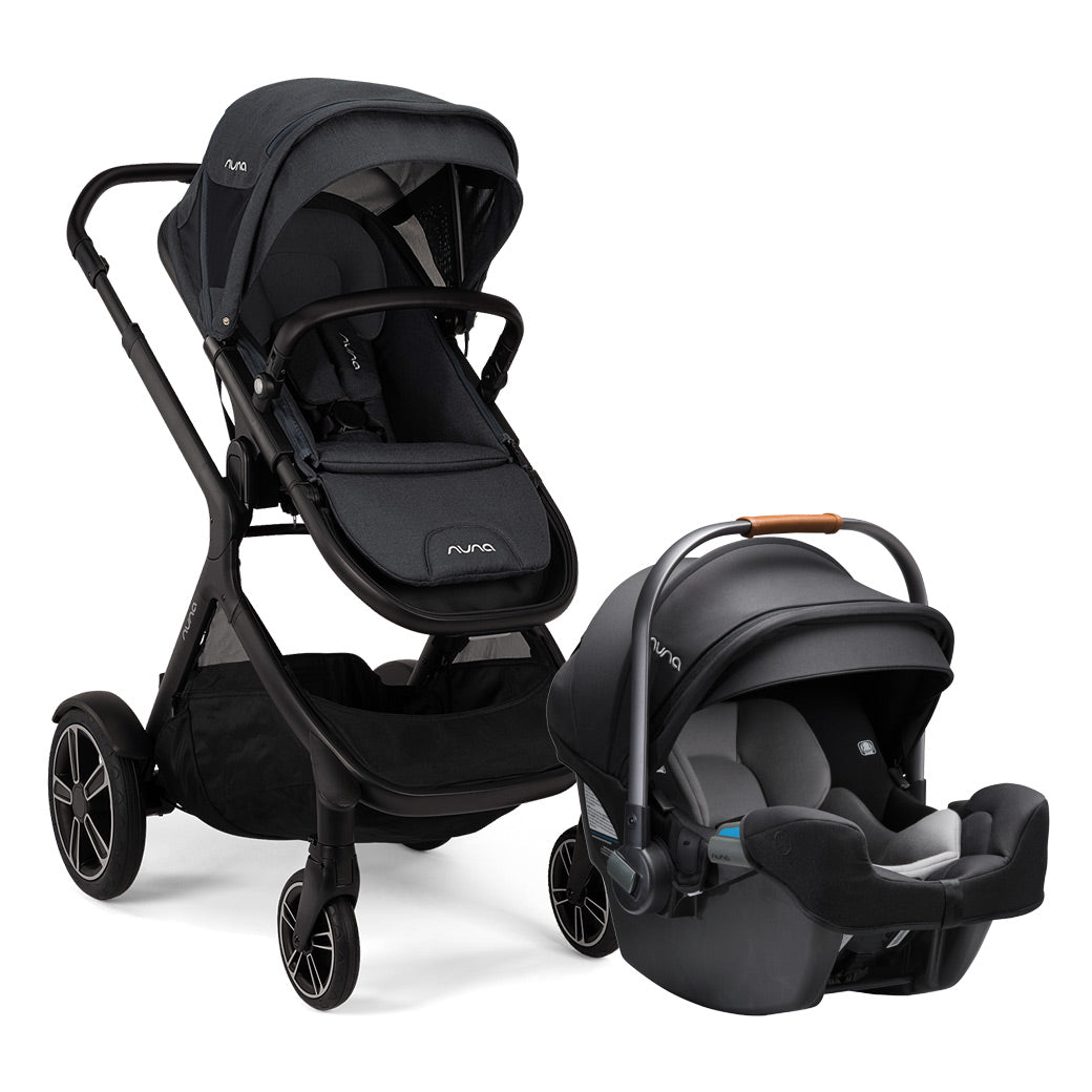 Nuna DEMI Grow stroller and PIPA series travel system in -- Color_Ocean / PIPA rx
