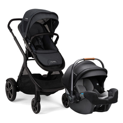 Nuna DEMI Grow stroller and PIPA series travel system in -- Color_Ocean / PIPA rx