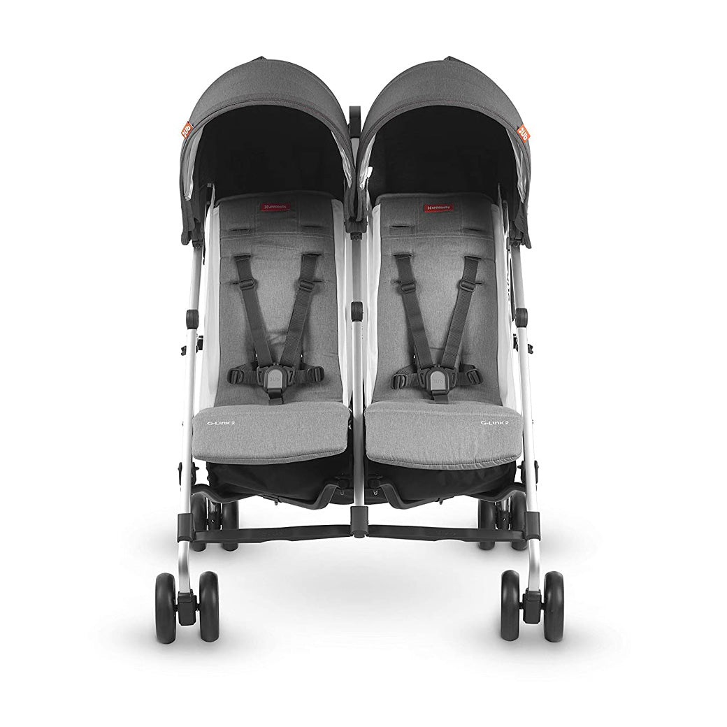 Front view of the UPPAbaby Glink 2 Stroller in -- Color_Jordan