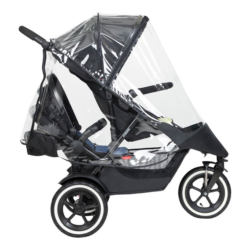 phil and teds double buggy rain cover