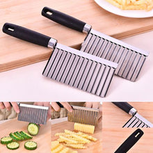 Load image into Gallery viewer, Hot sale Potato Wavy Edged Tool Stainless Steel - amandaramirezphoto