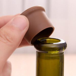 Silicone Wine Bottle Caps + Leak Free Seal - amandaramirezphoto