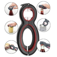 Load image into Gallery viewer, 6 in 1 Multi Function Twist Bottle Opener All in One - amandaramirezphoto