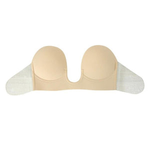 Women Self Adhesive Strapless Push Up Bra - amandaramirezphoto