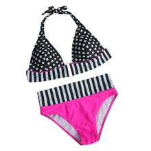Load image into Gallery viewer, Stripe Bikini Set - amandaramirezphoto