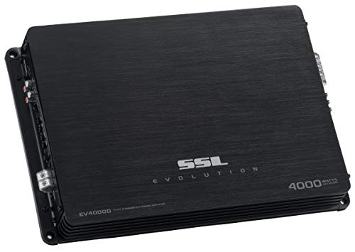 Sound Storm Labs EVO4000.1 EVO 4000 Watt 1 Ohm Stable Class D Monoblock Car Amplifier with Remote Subwoofer Control 