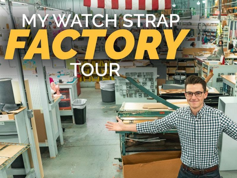 Touring Our Watch Strap Factory