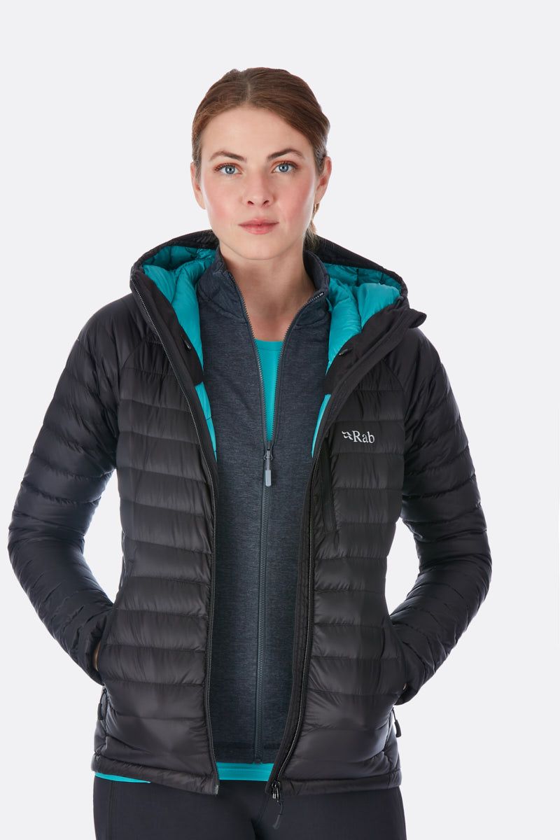rab women's microlight alpine long jacket