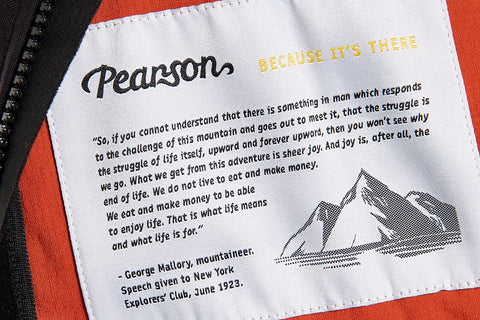 Pearson Adventure Jersey - Because It’s There