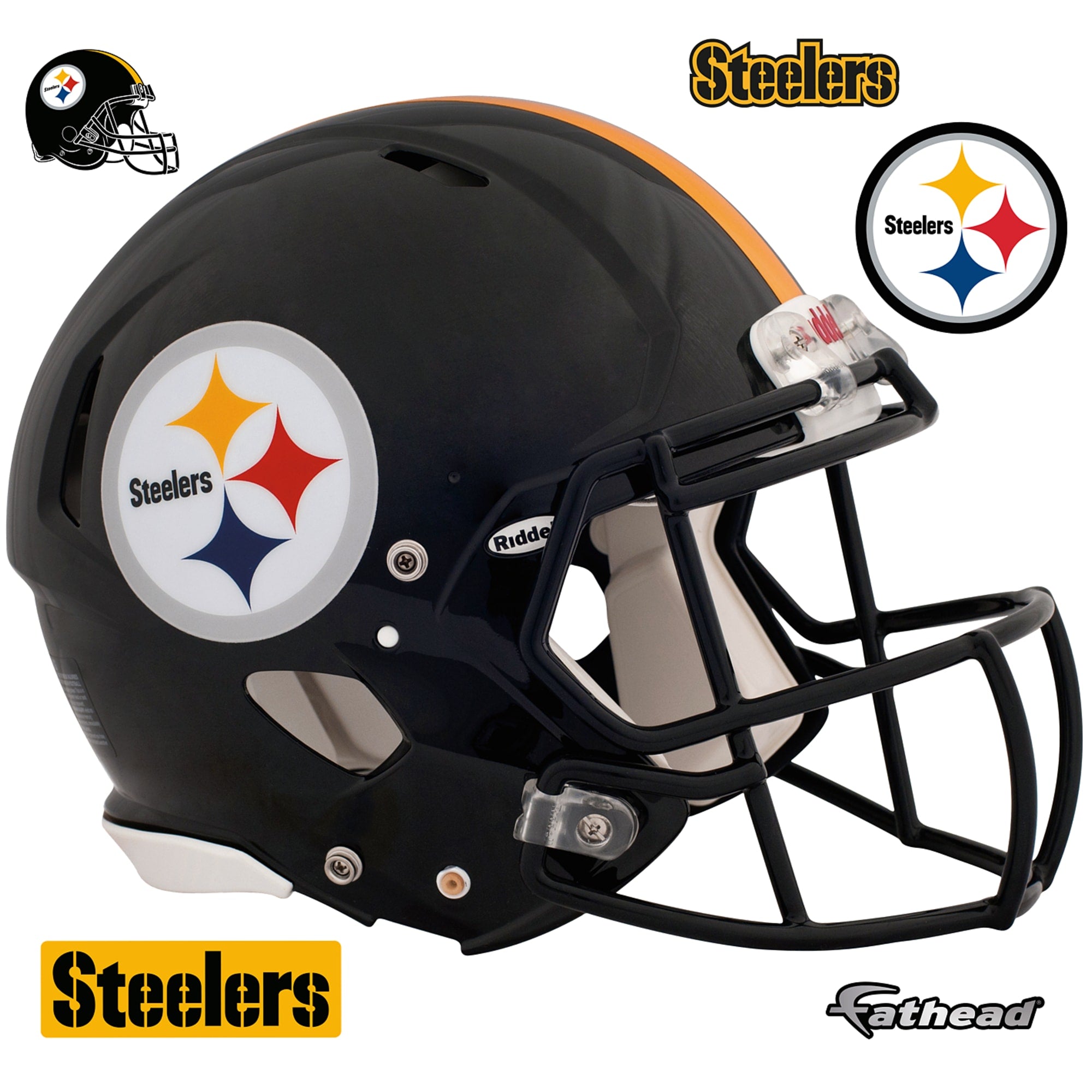 Pittsburgh Steelers Replica Amp Alternate Speed Helmet