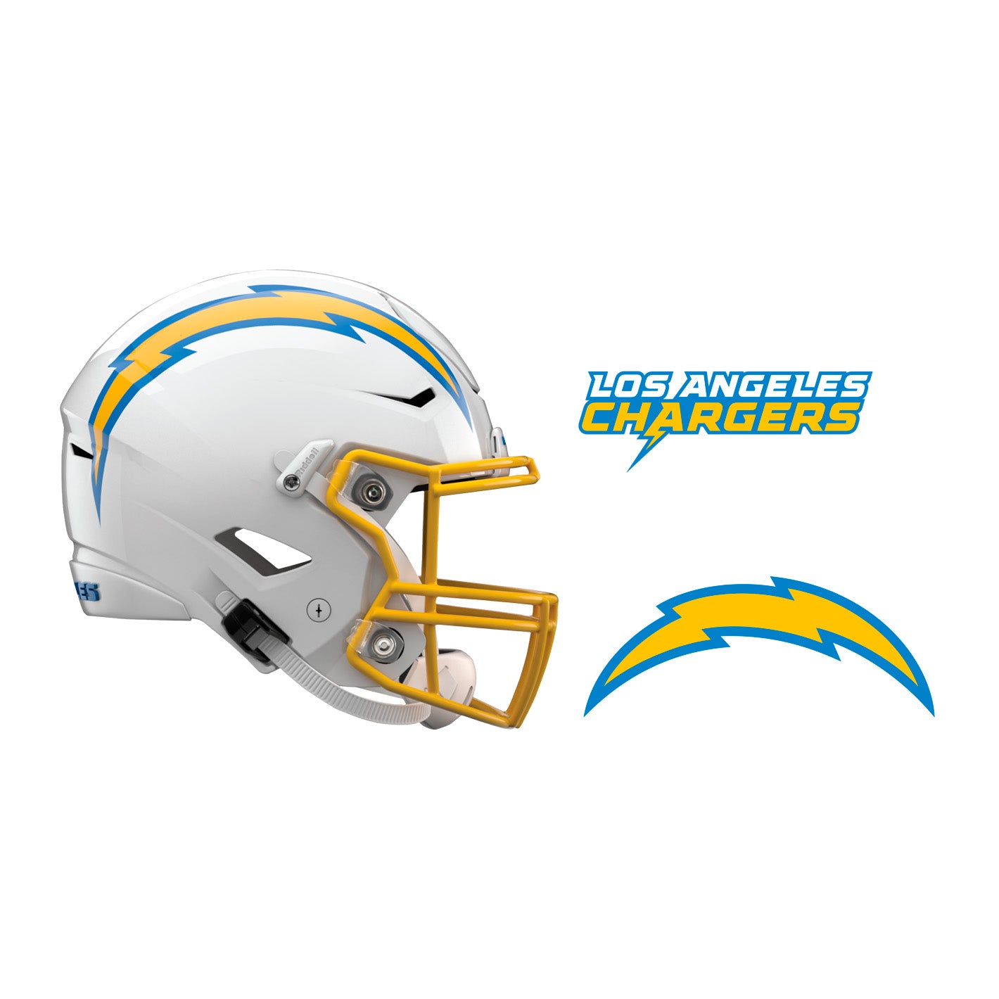 Los Angeles Chargers Replica Speed 1974 - 1987, Throwback Helmets, NFL, Collectibles, Open Catalogue