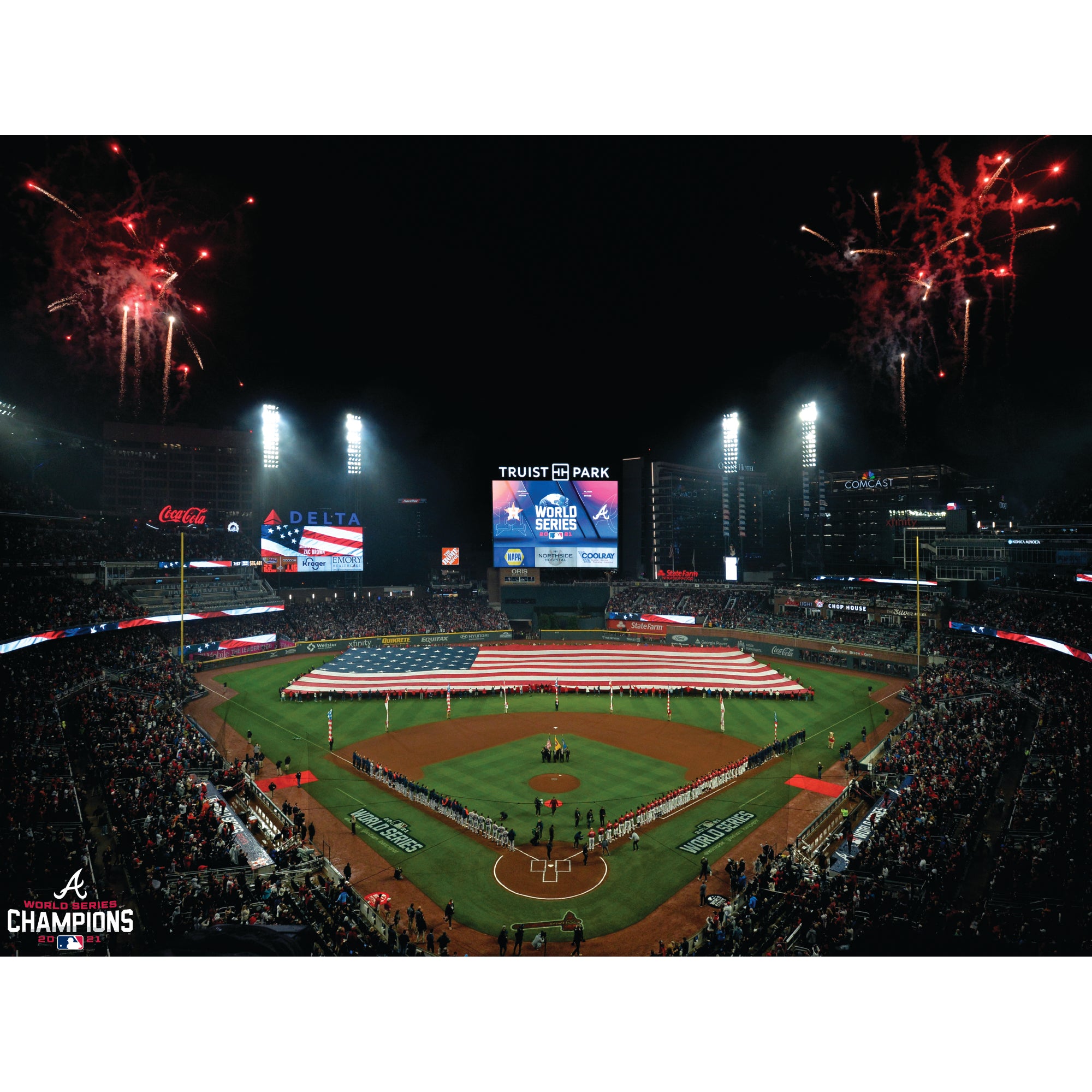 Joc Pederson Atlanta Braves Fanatics Authentic Unsigned 2021 MLB World  Series Champions Photograph