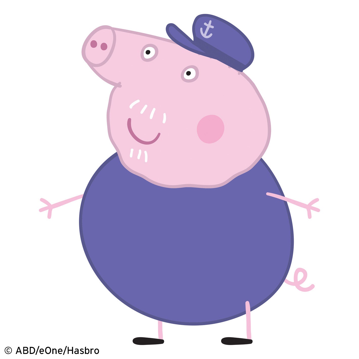 Peppa Pig: Grandpa RealBigs - Officially Licensed Hasbro Removable Adh