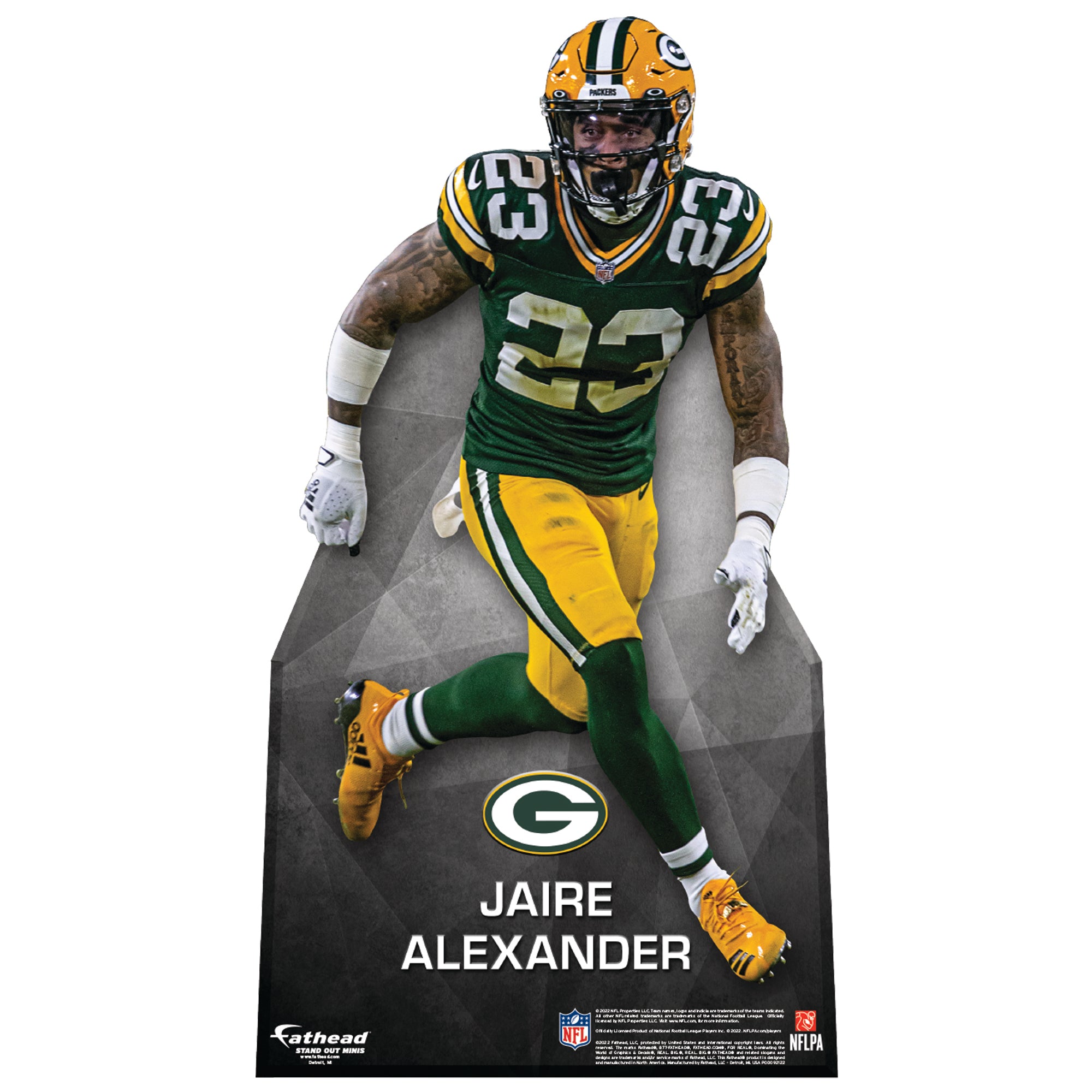 Green Bay Packers #23 Alexander Etch Magnet At The Packers