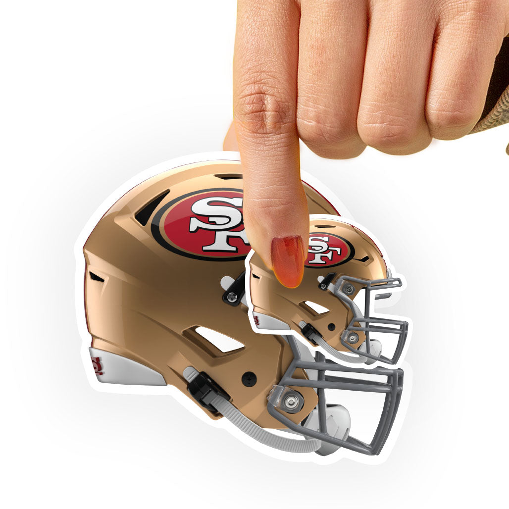 STL file NFL SAN FRANCISCO 49ERS HELMET・Model to download and 3D print・Cults