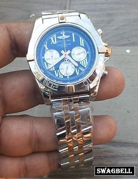 Breitling Chronomat Dual Tone Mens Watch