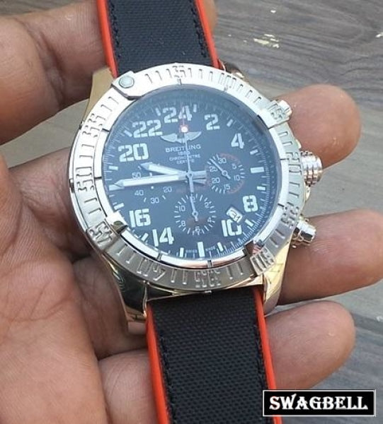 Breitling Super Avenger Military Mens Watch 2