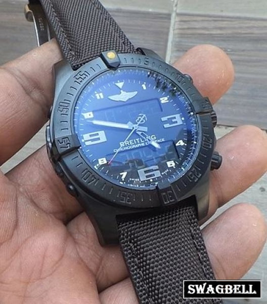 Breitling Aerospace Full Black Mens Watch