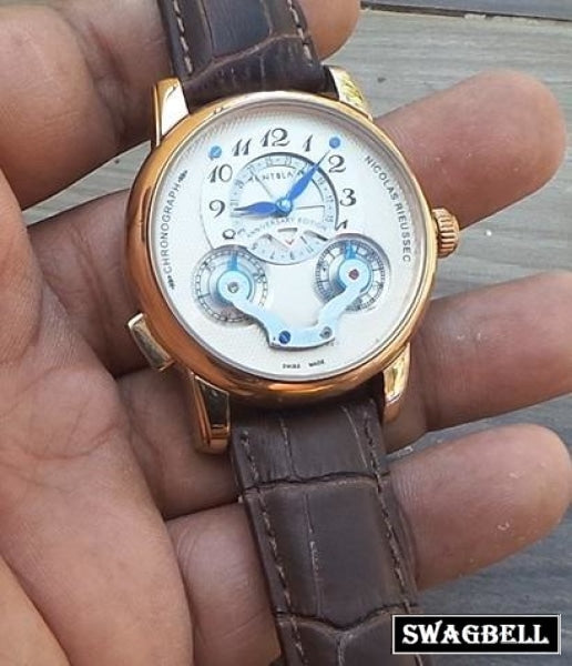 Mont Blanc Nicolas Rieussec Swiss Automatic Watch