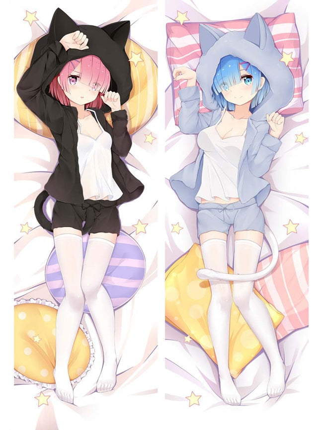 Rem and Ram Re Zero | Anime Body Pillow