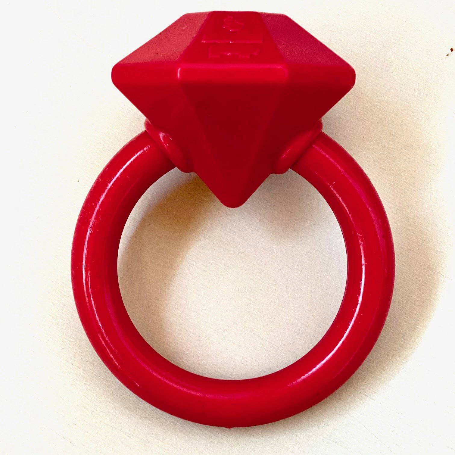 Ontkennen serveerster meloen Diamond Ring Durable Nylon Teething Ring for Puppies - Made in the USA