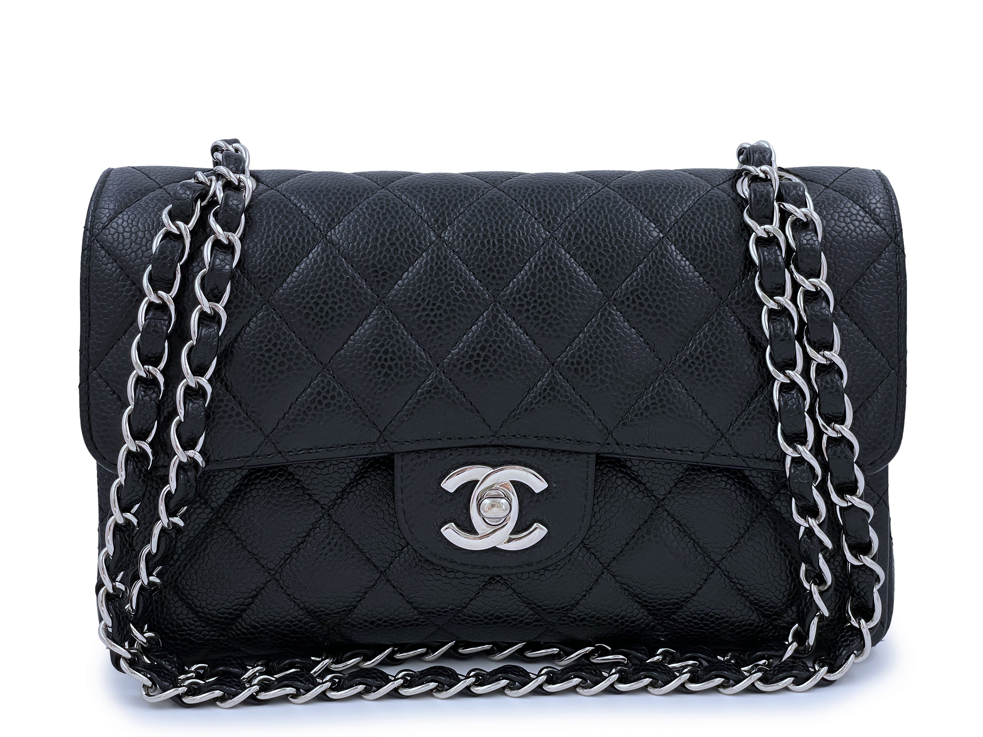 chanel classic flap bag small black