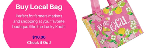 Lilly Pulitzer Market Bag - Buy Local - Best Accessories for Spring