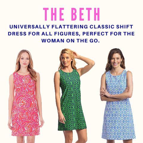 The Beth - Jude Connally - Classic Sleeveless Silhouette Dress