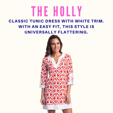 The Molly Classic Jude Connally Silhouette of Tunic Dress