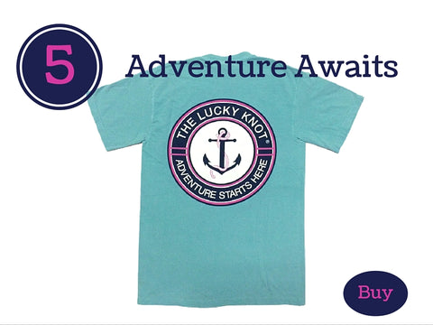 Lucky Knot Spring Break T-Shirt for Preppy Girls