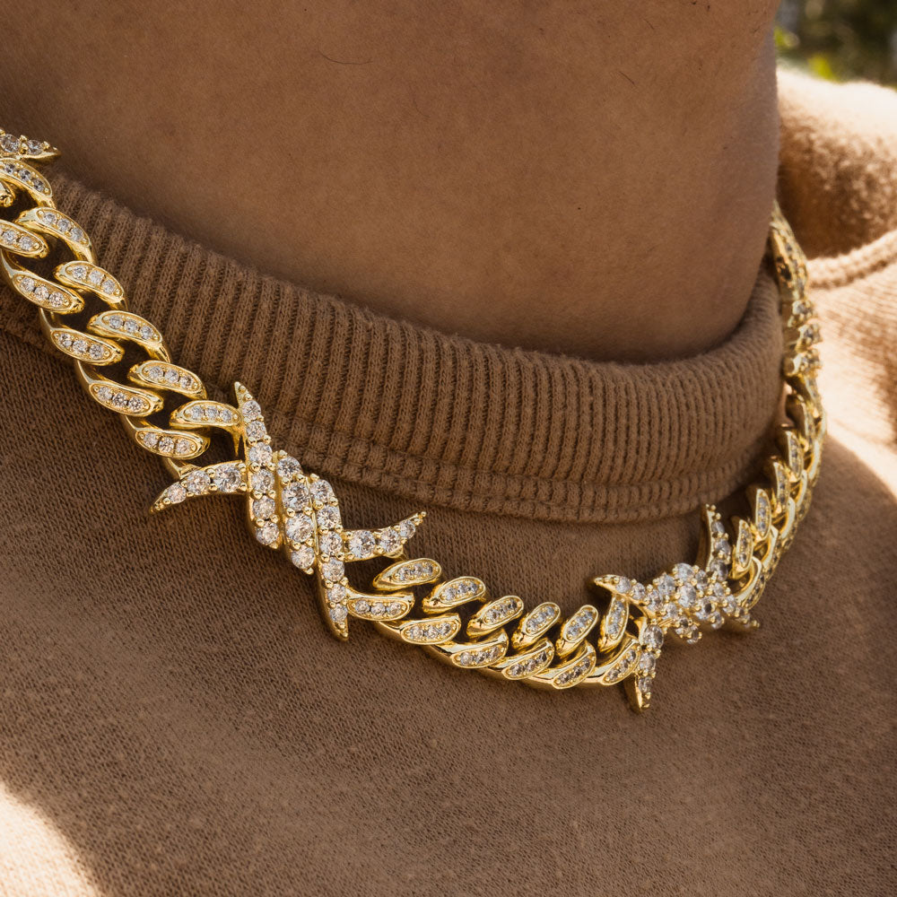 gold gods diamond chain