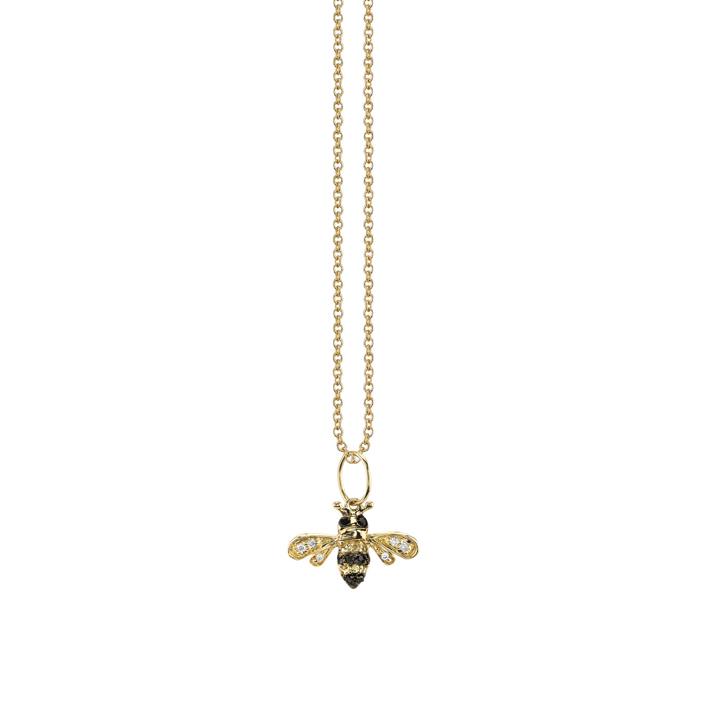 Diamond Bumblebee Necklace – Sydney Evan