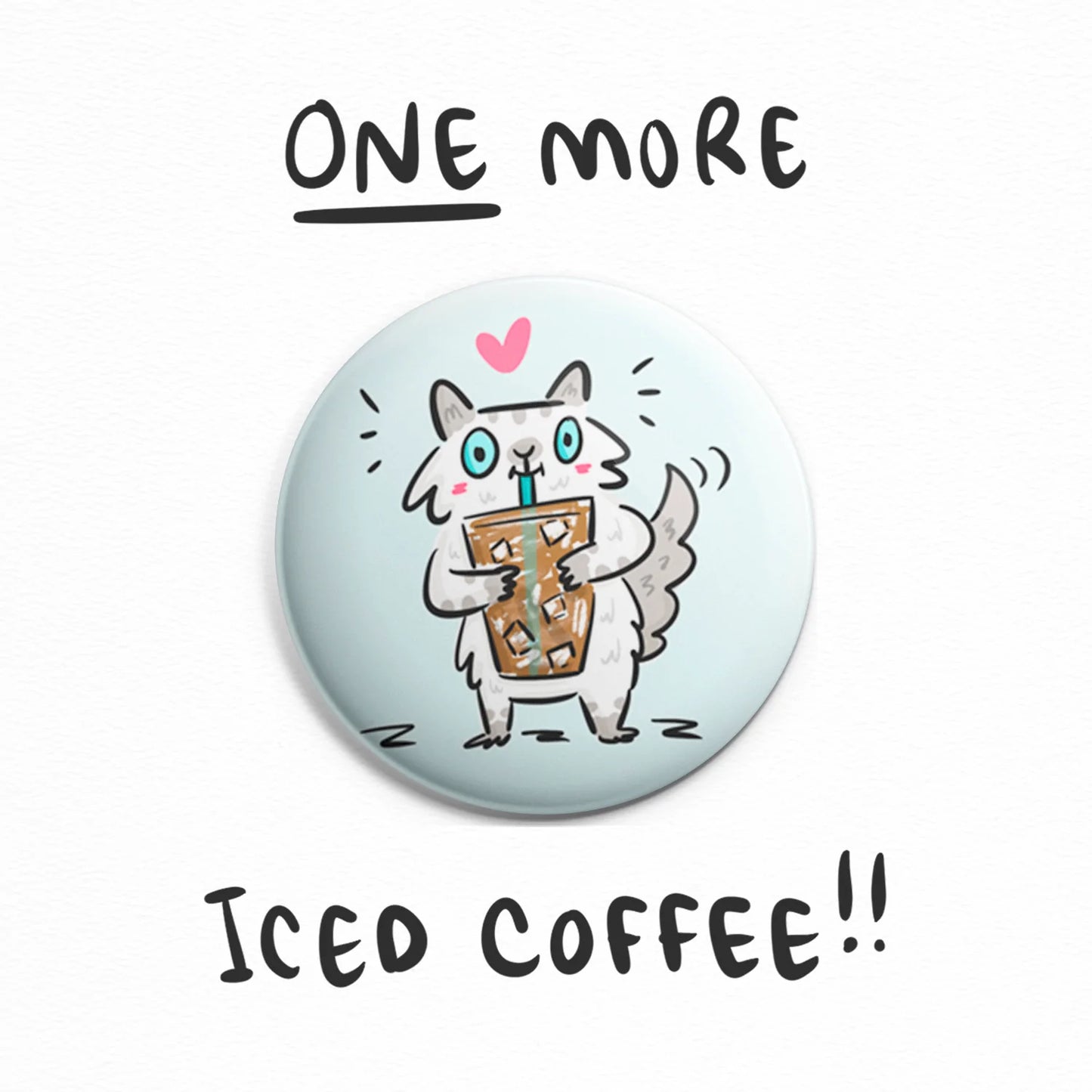Button - Iced Coffee