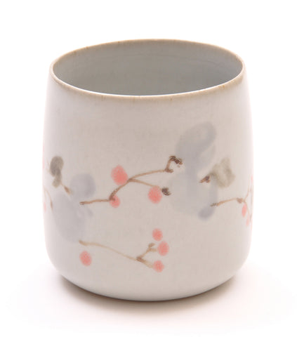 Contemporary Chinese Planter with Floral Motif