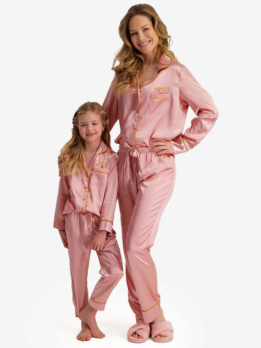 spek accent Rekwisieten Pyjama Deluxe Blush Pink – Le Olive