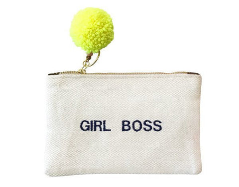 GAIA Text Pouches Girl Boss