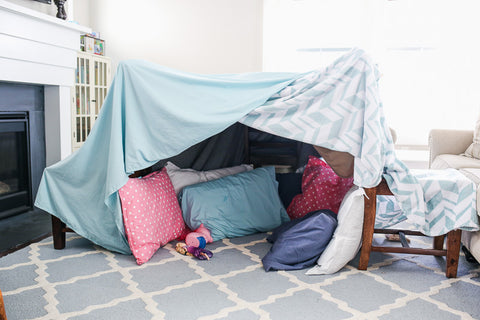 build a blanket fort fun family activities at home