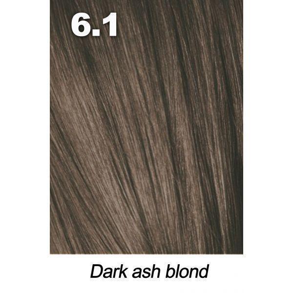Indola Permanent Caring Hair Colour Dark Ash Blonde 6 1