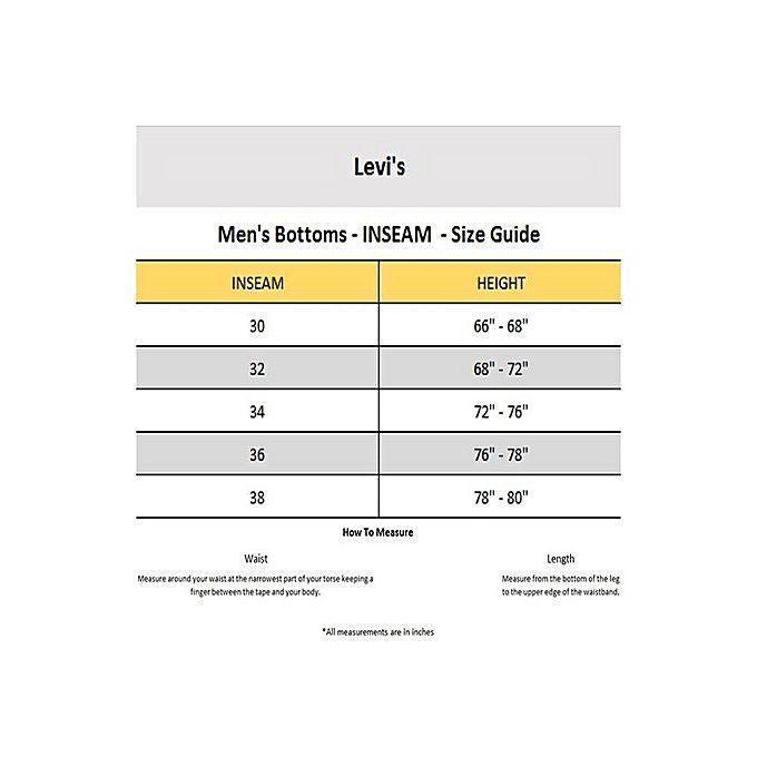 levis 510 measurements