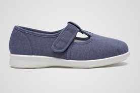 extra wide canvas shoes